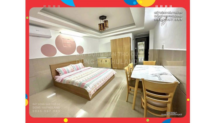 GV. Tòa CHDV 34P, gần Nguyễn Oanh, TN 160 triệu/th. 260m2, 5T, 2 thang máy.